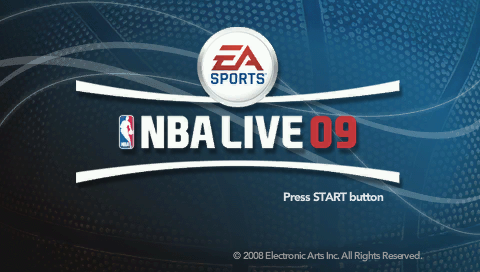 NBA Live 09 screenshot 3 for PSP